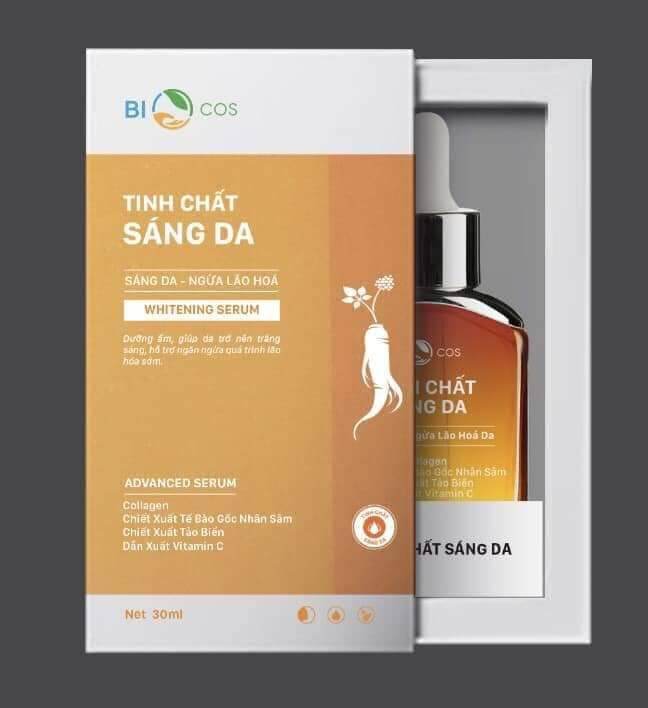 Tinh Chất Sáng Da Biocos Dưỡng Dẩm Mờ Thâm Ngăn Ngừa Lão Hóa Trên Da 30Ml