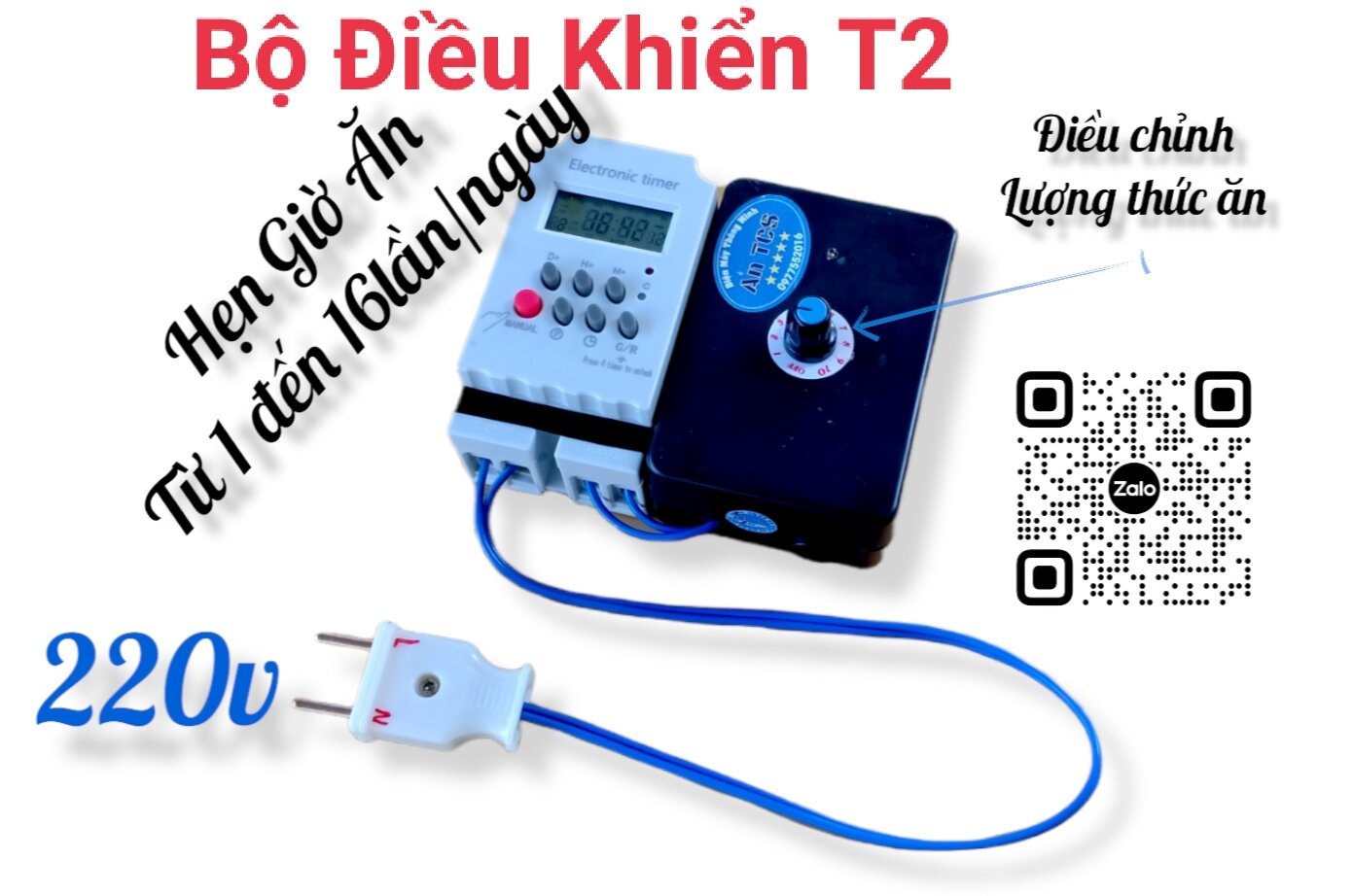 Bộ điều khiển T2 dành cho máy đẩy thức ăn V6,..