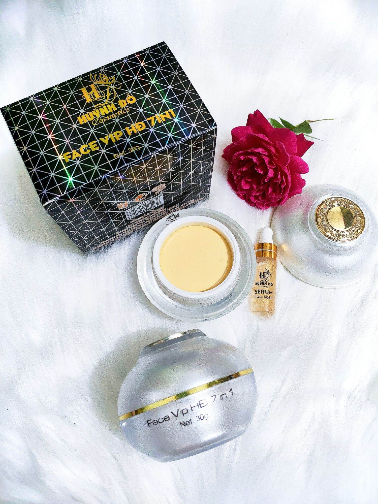 Kem dưỡng trắng da vip 7in1 huỳnh đỗ