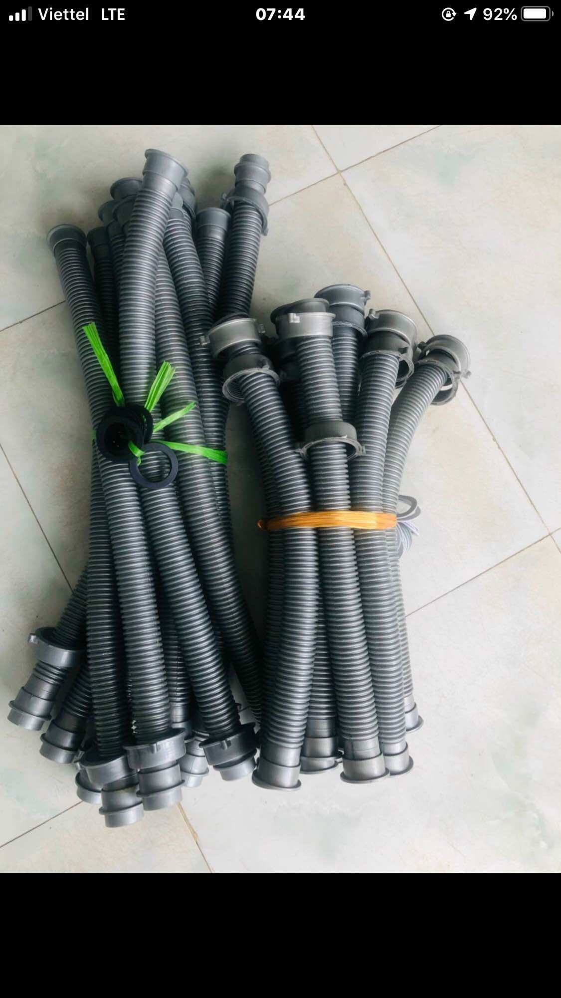 Dây xiphong chậu rửa bát loại 2 đầu ren