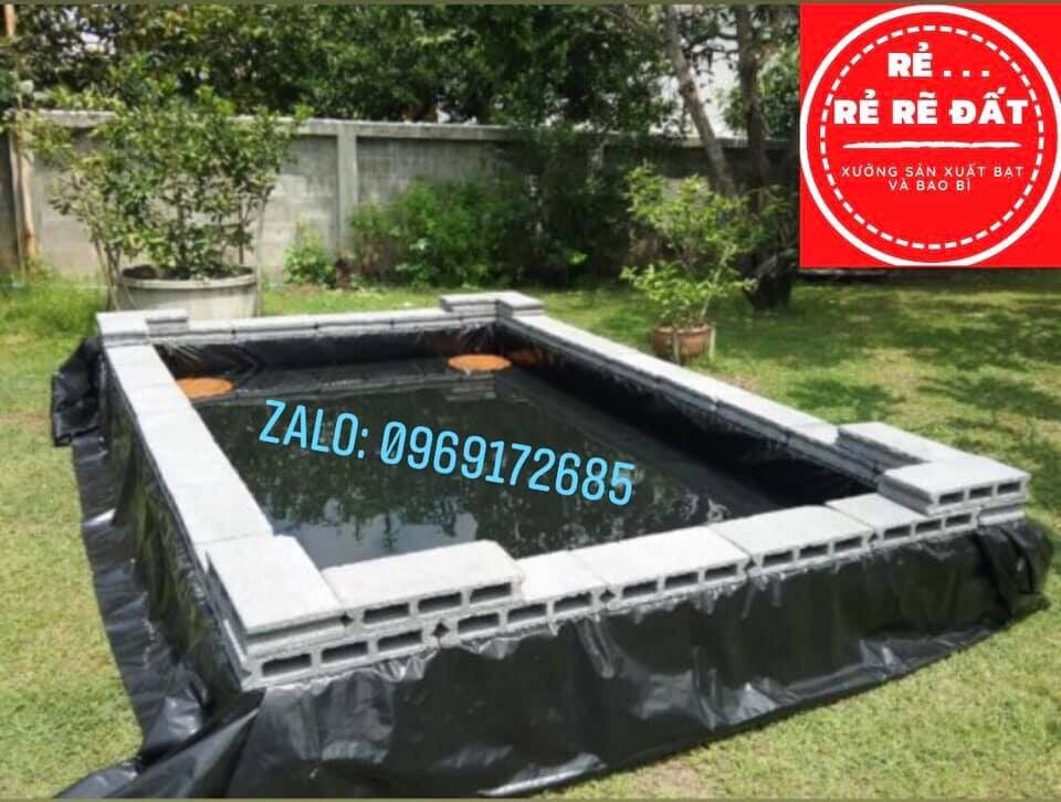 Bể bạt nuôi cá, ốc, ếch, lươn... ( Tặng van xả nước )