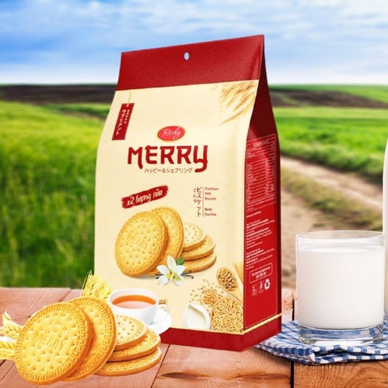 TÚI 192G BÁNH RICHY QUY SỮA MERRY