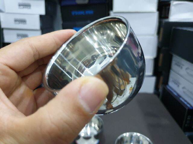 Chổi quét kem cạo râu lông mềm. chén inox 304 đựng kem cạo râu.