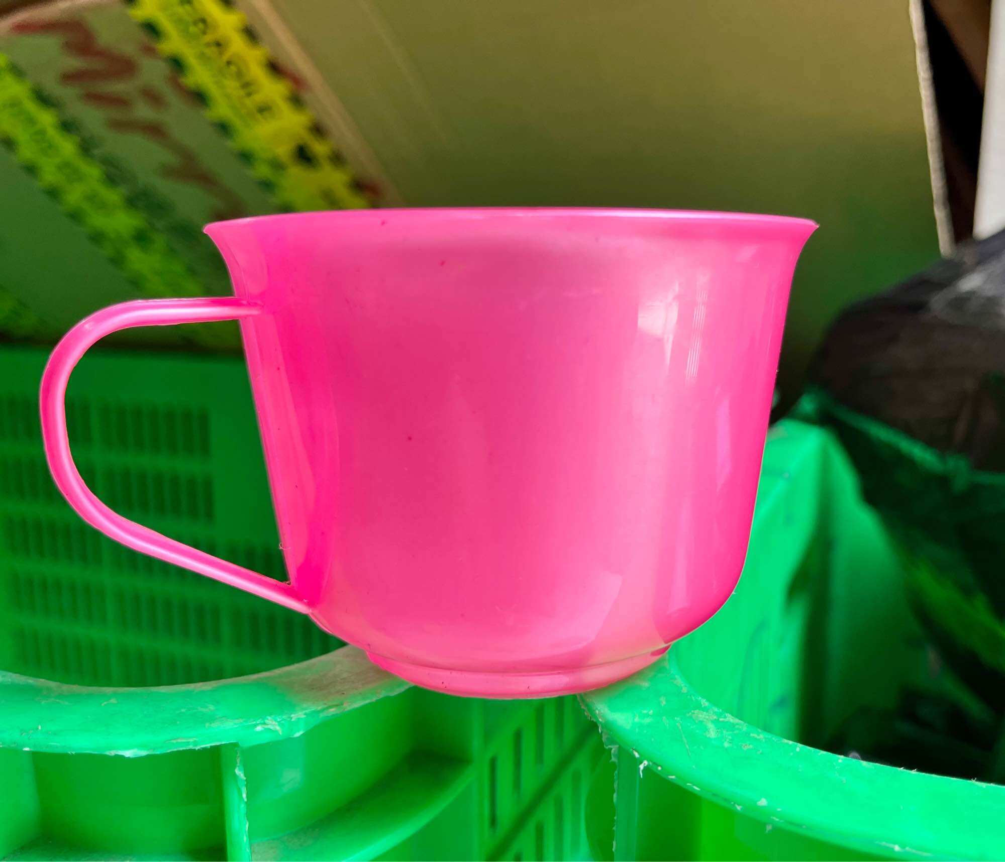 🥤Set 10 Ca Uống Nước Nhựa Nhỏ (Miệng: 8x6cm)