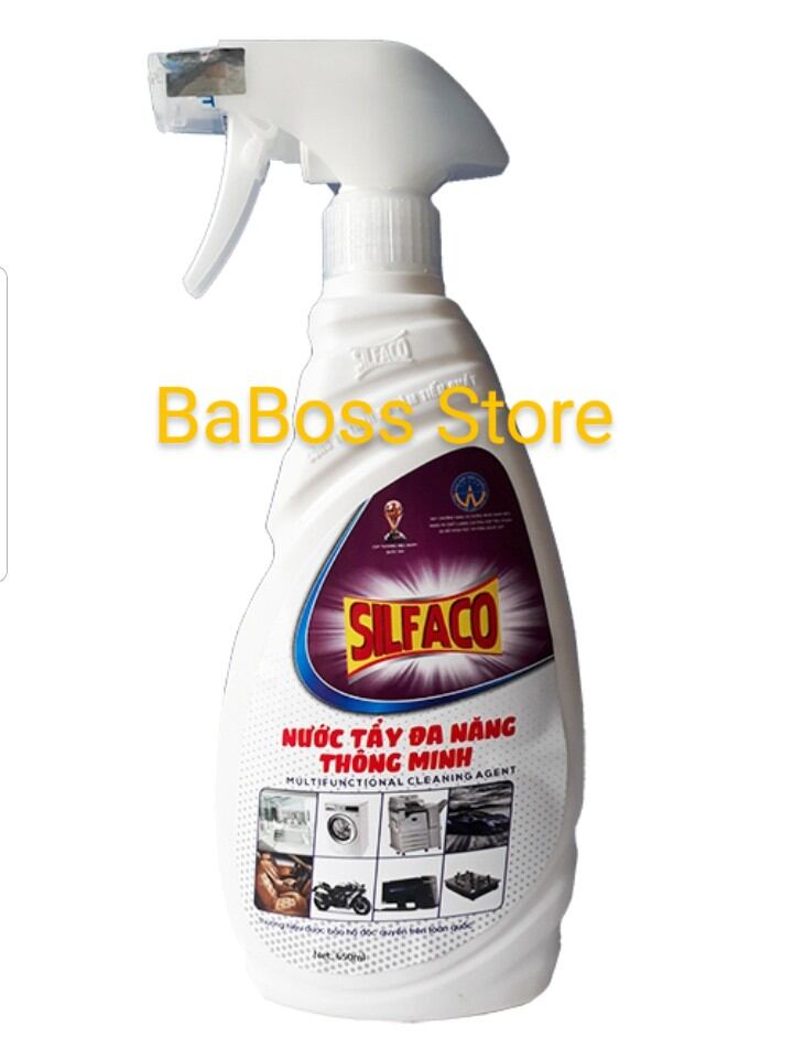 Combo 3 chai Nước Tẩy Đa Năng Thông Minh Silfaco