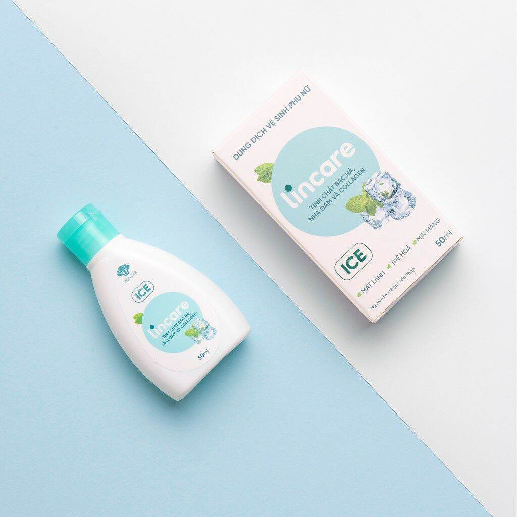 Dung dịch vệ sinh phụ nữ Lincare Ice 50ml