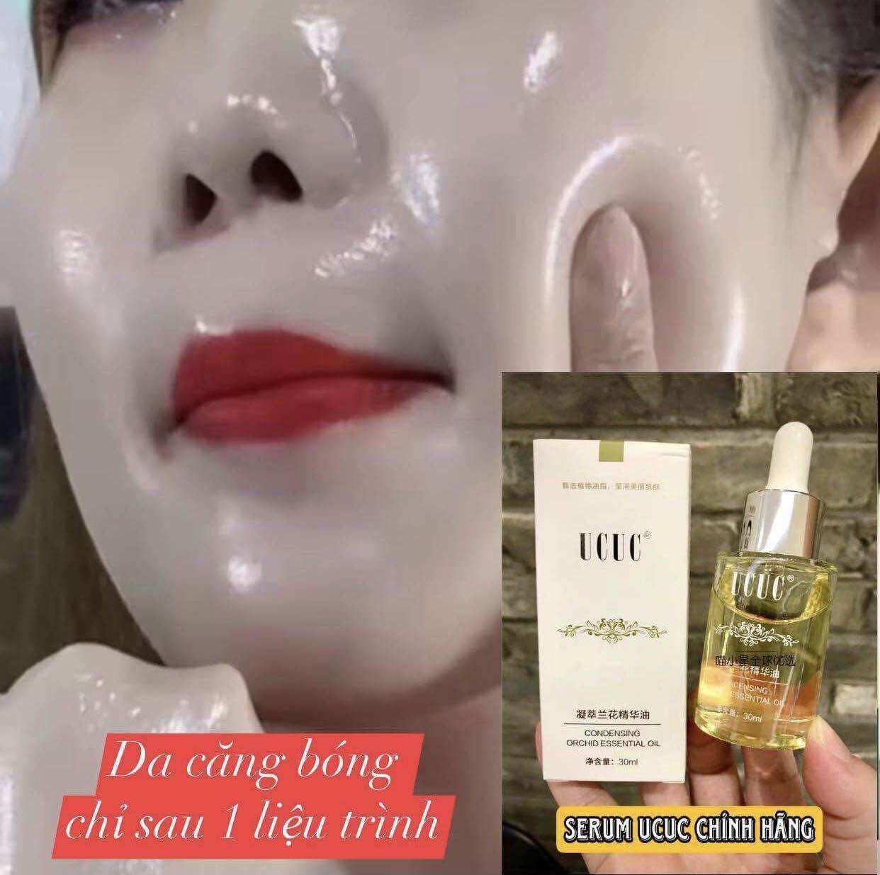 Serum Trẻ Hoá Da UCUC Bao Bì Mới (Hàng Chính Hãng)Serum Chống Lão Hoá Da