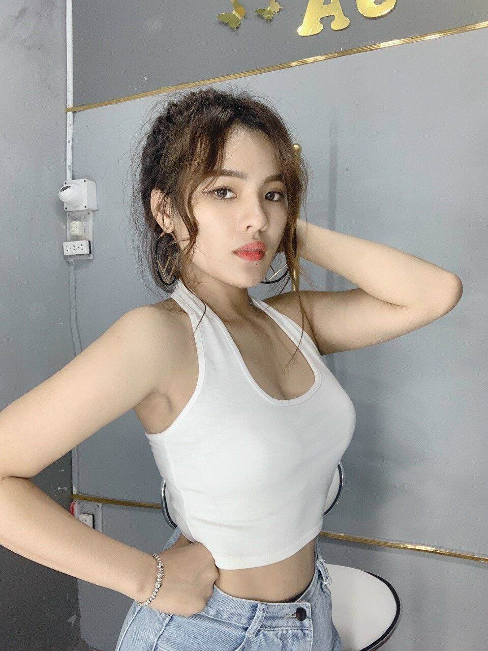 Áo yếm tròng cổ xinh đẹp boong store a6