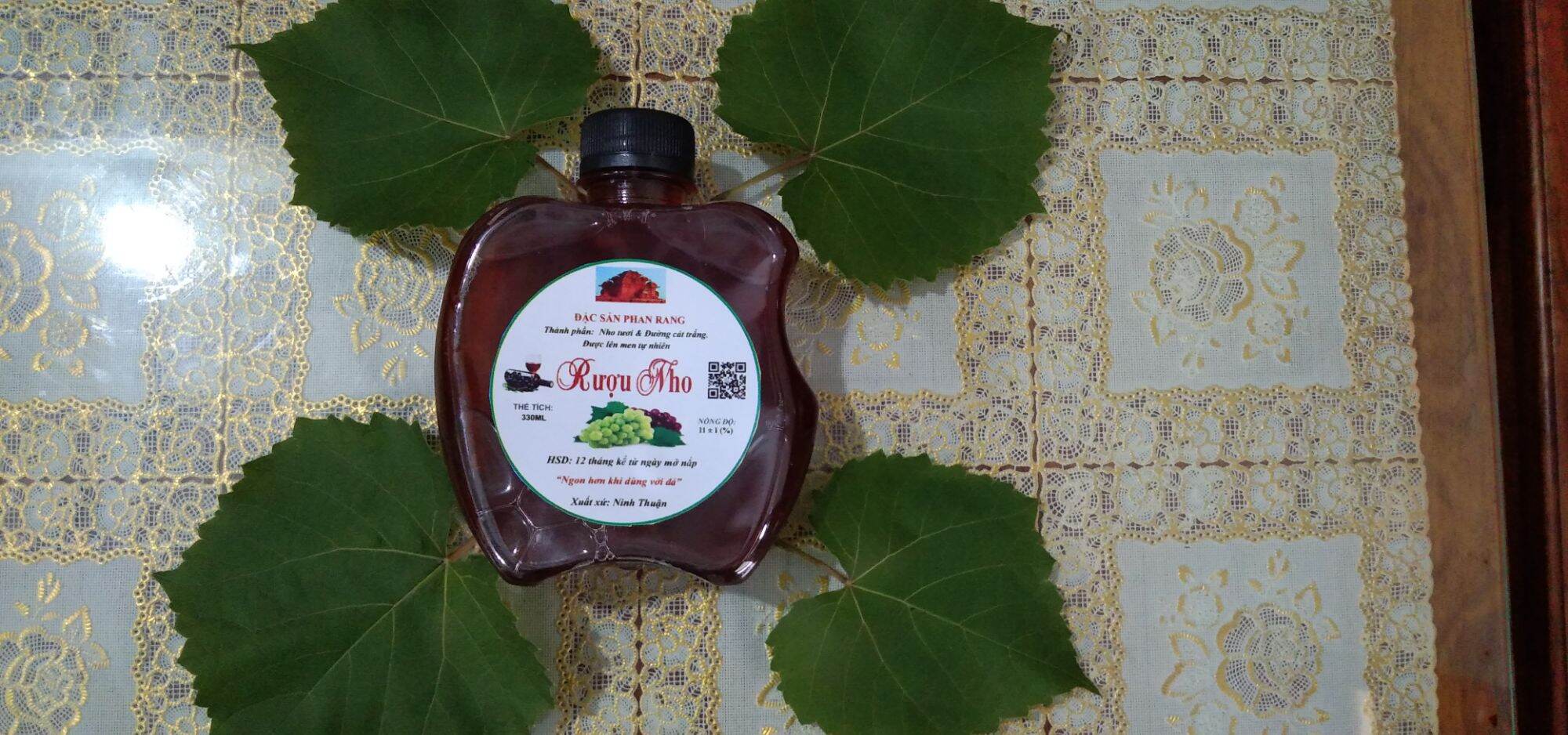 Combo 2 chai nước nho lên men 330ml