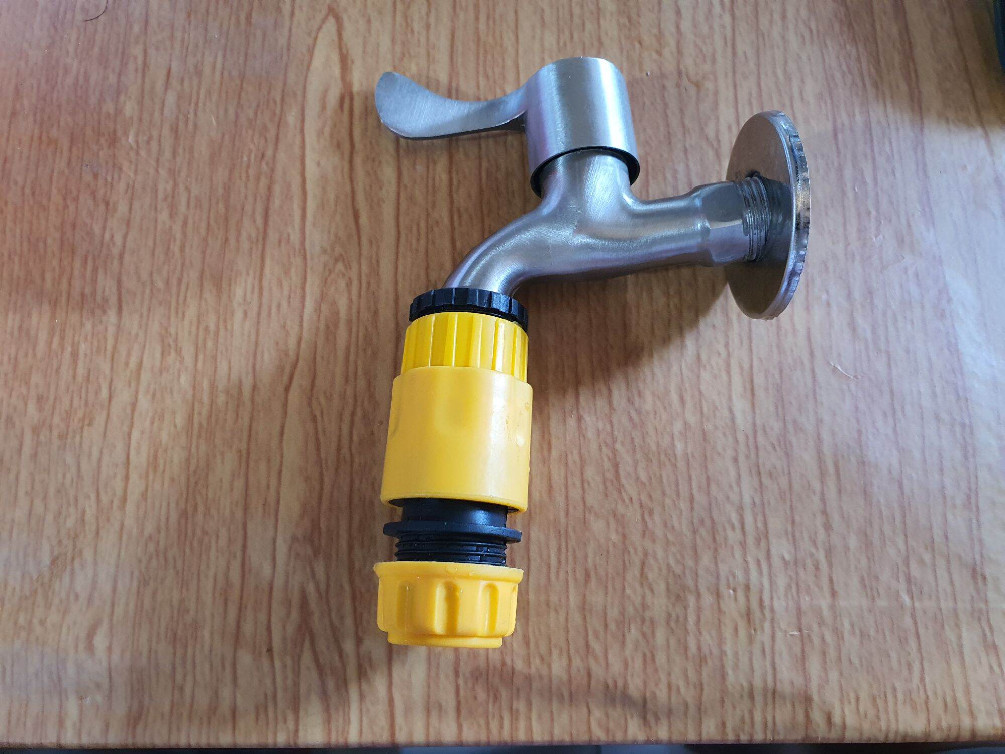 14mm 16mm plastic pipe 21, 27 screw thread quick installation faucet adapter