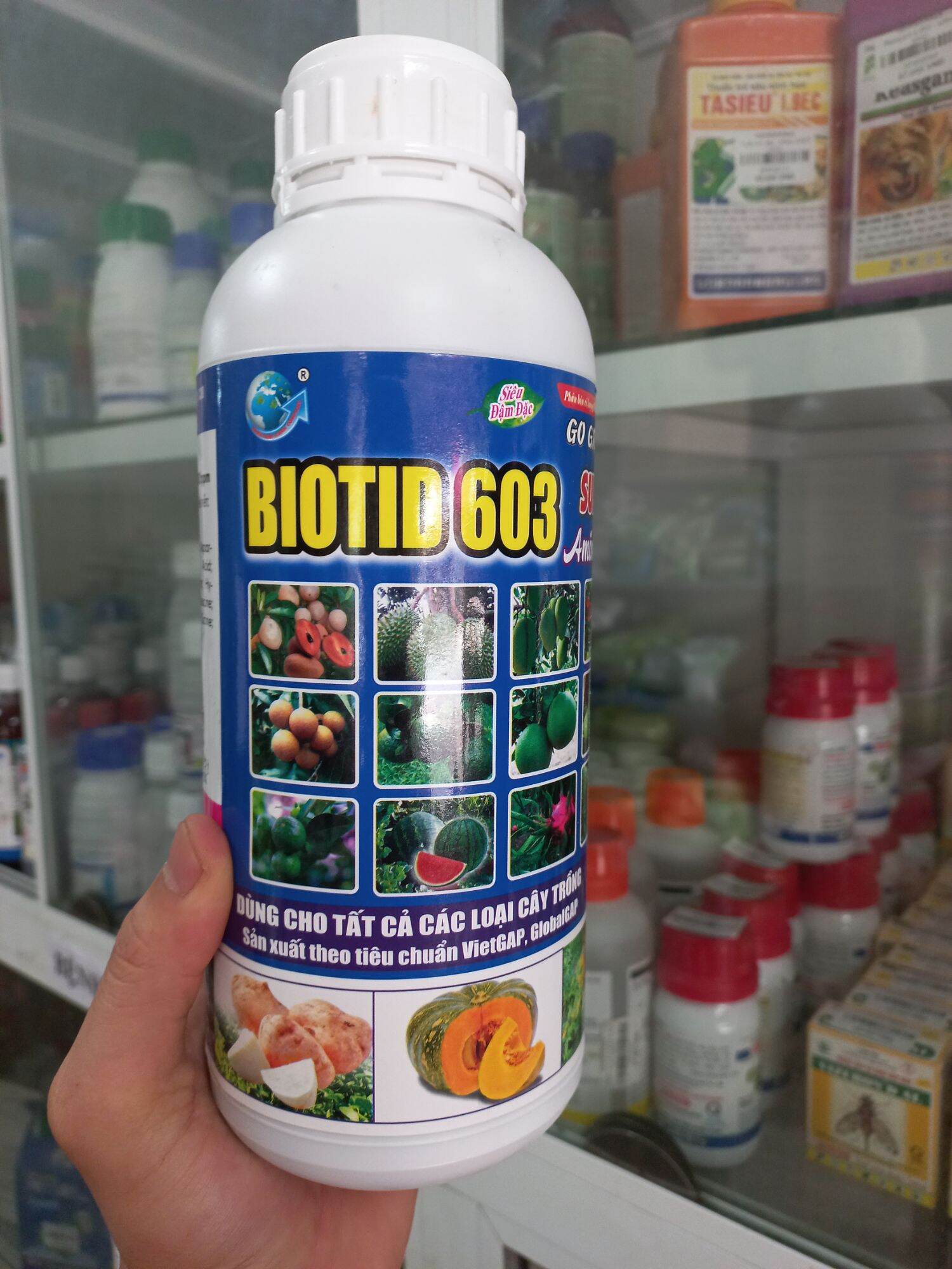 Phân bón lá amino bioted 603 biomax 1000ml