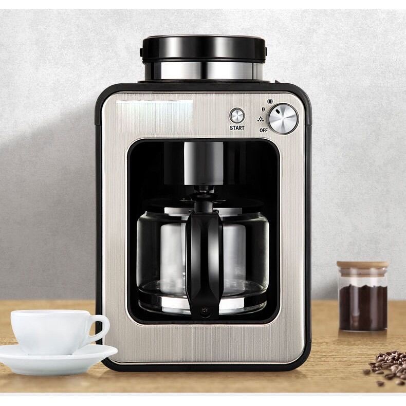 Máy pha cà phê Gotech - Tự động xay và pha cà phê hạt, cà phê bột