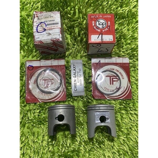 Bộ piston bạc 59mm xipo/sport/satria/rgv