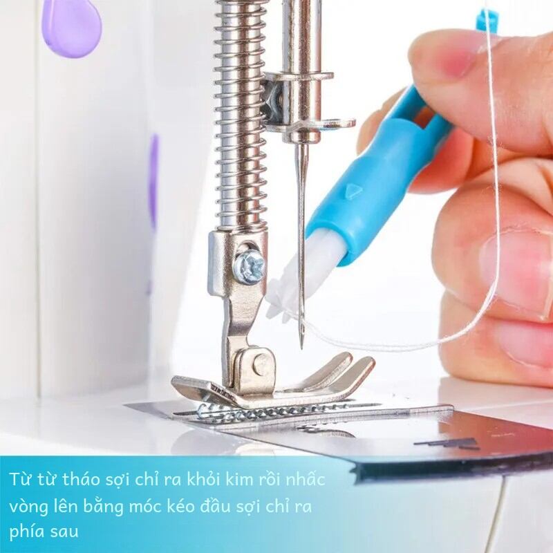 Tự Động Threader Máy May Kim Threader Thời Chèn Vào Dụng Cụ Nhanh May Threader Kim Đổi