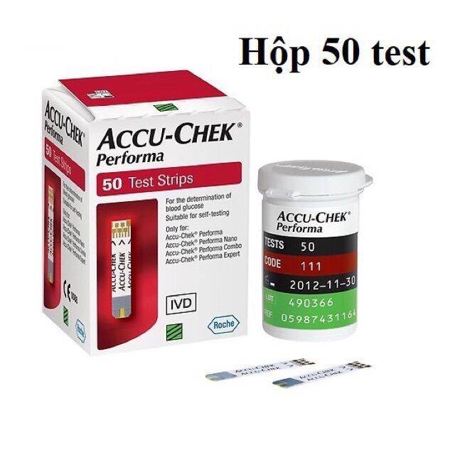 50 Que Thử Accucheck Performa