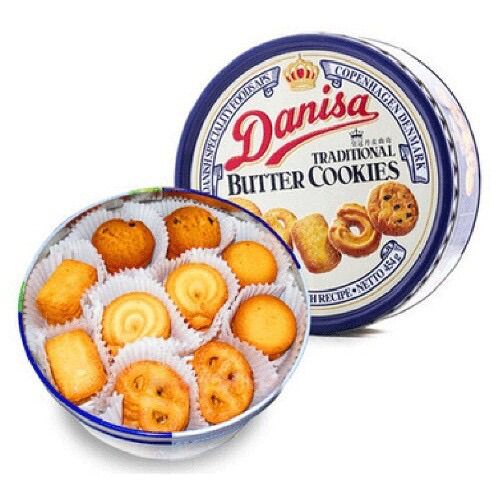 Bánh quy bơ thập cẩm danisa hộp 200g/454g/681g/908g