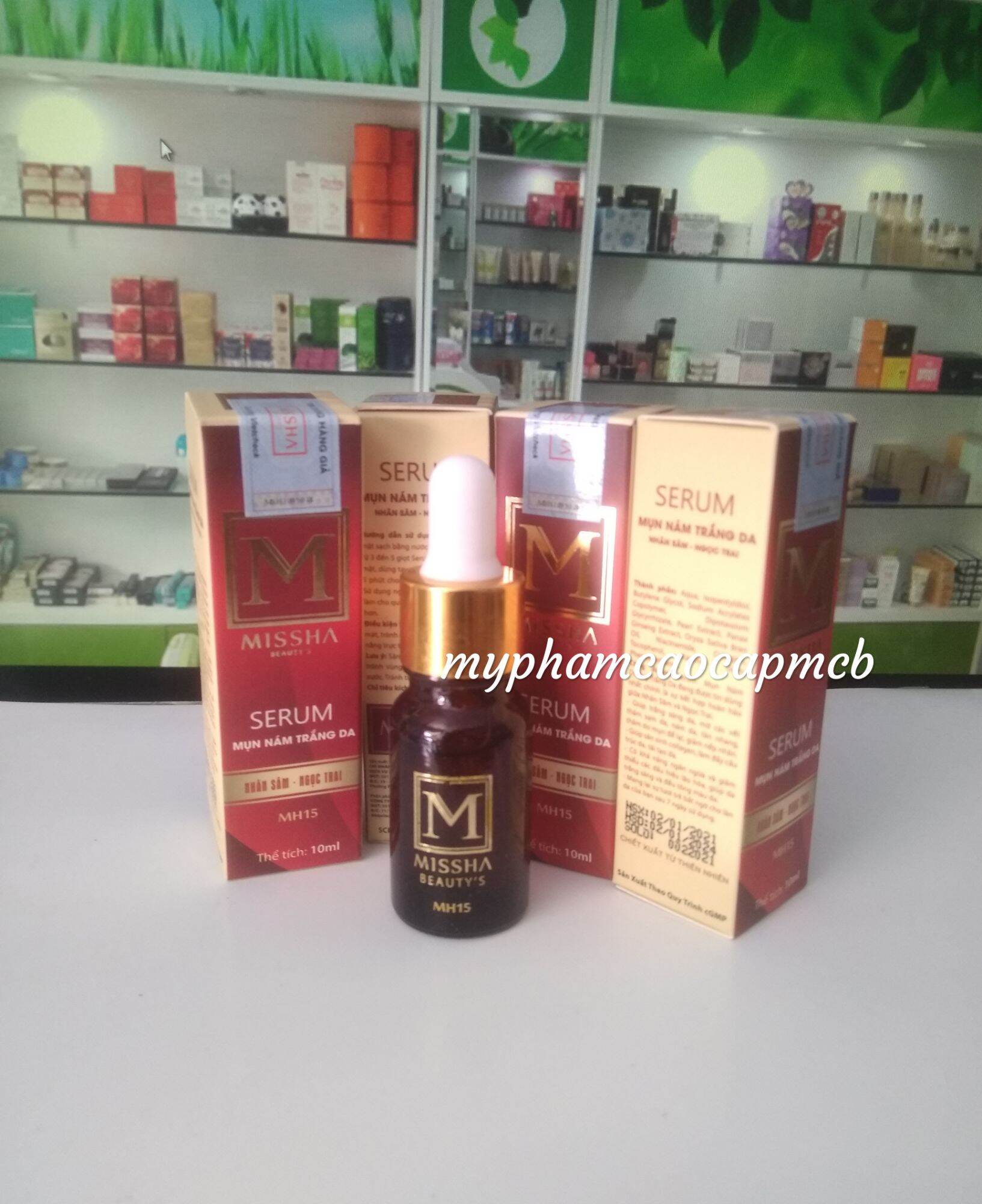 Serum missha mụn nám trắng da nhân sâm 10ml