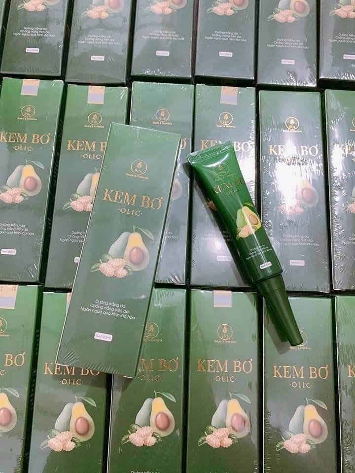 (comb sỉ 5 sp)(Hàng Chínhh Hãng)Kem Bơ Olic dưỡng trắng. chống nắng