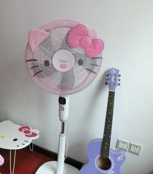 Bọc quạt Hello Kitty