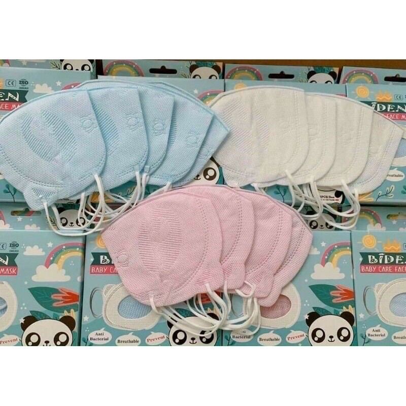 10 KHẨU TRANG CHO BÉ HÌNH GẤU 3D