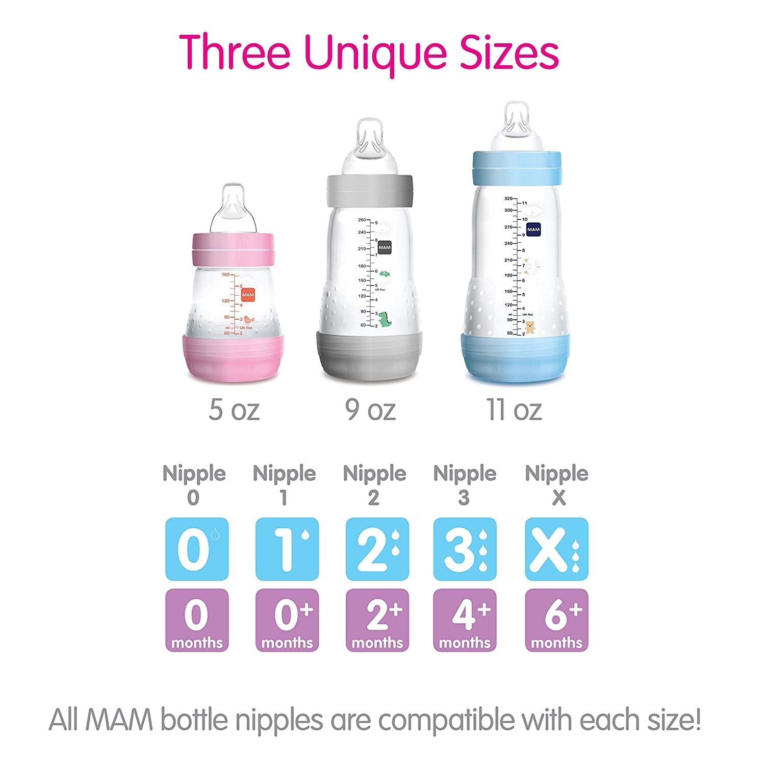 Set 2 Ty Mam Size 2 , 3 , X ( Hàng Xách Tay Us)