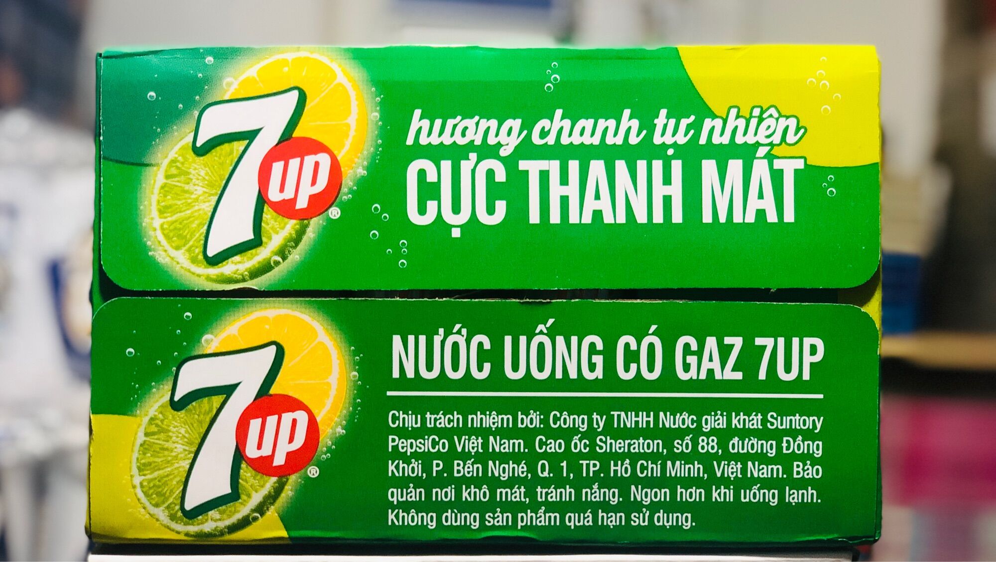 7Up 24 lon/Thùng 320ml Chang's Food