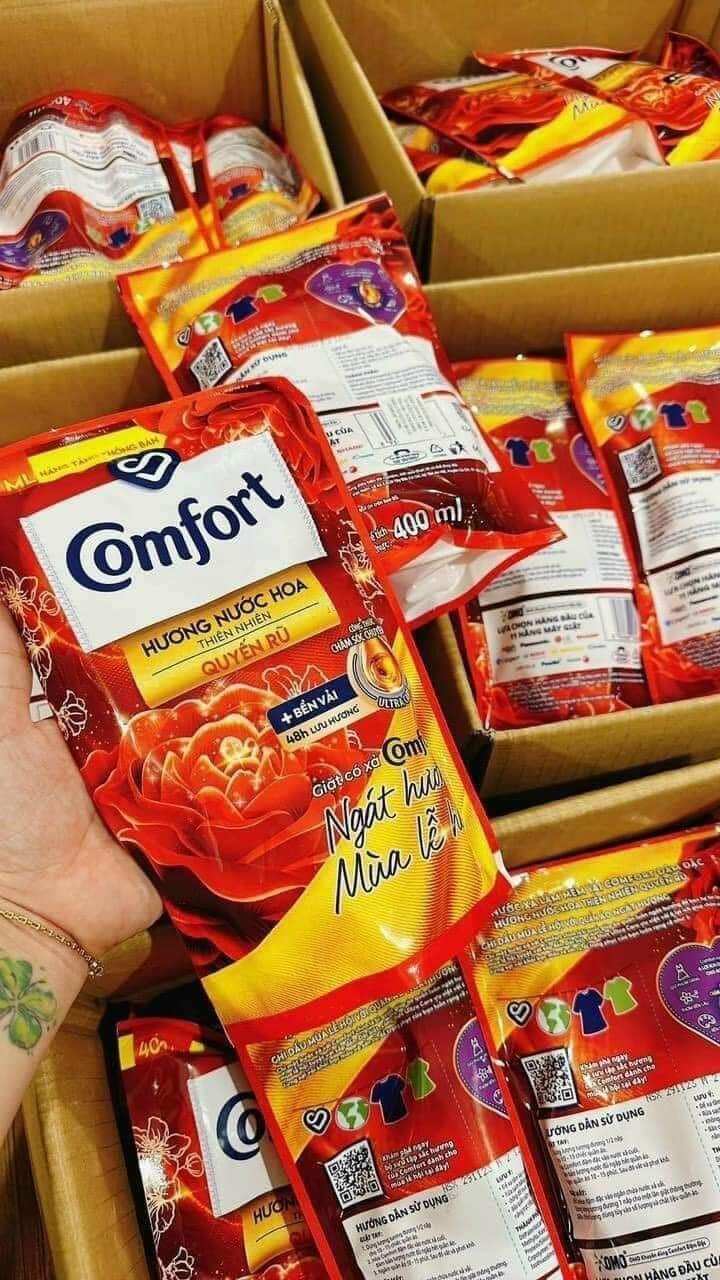 [HCM]Combo 2 Bịch Nước Xả Vải Comfort 400ml