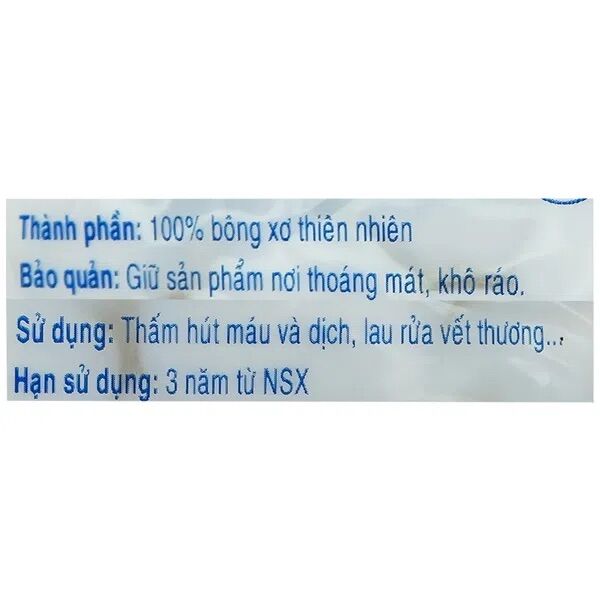 Bông Gòn Viên Bảo Thạch 50G