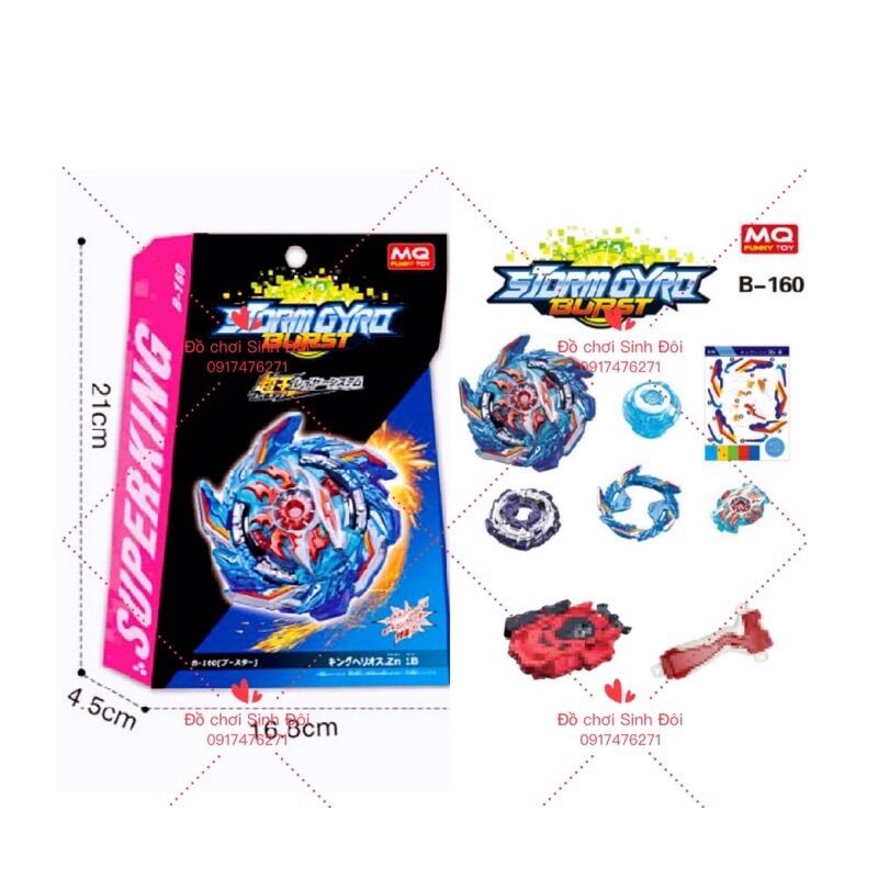 Con quay Beyblade 160 - đồ chơi vận động