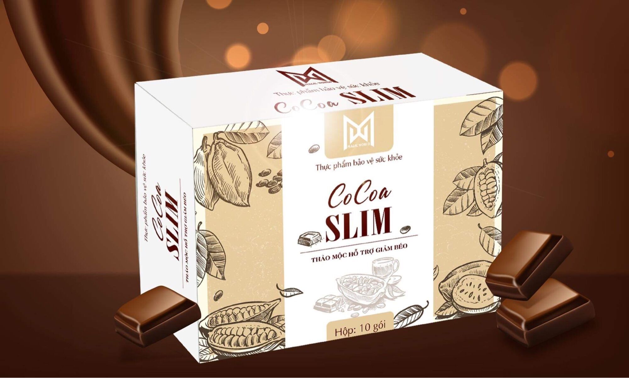 COCOA SLIM hỗ trợ giảm cân giảm mỡ thừa