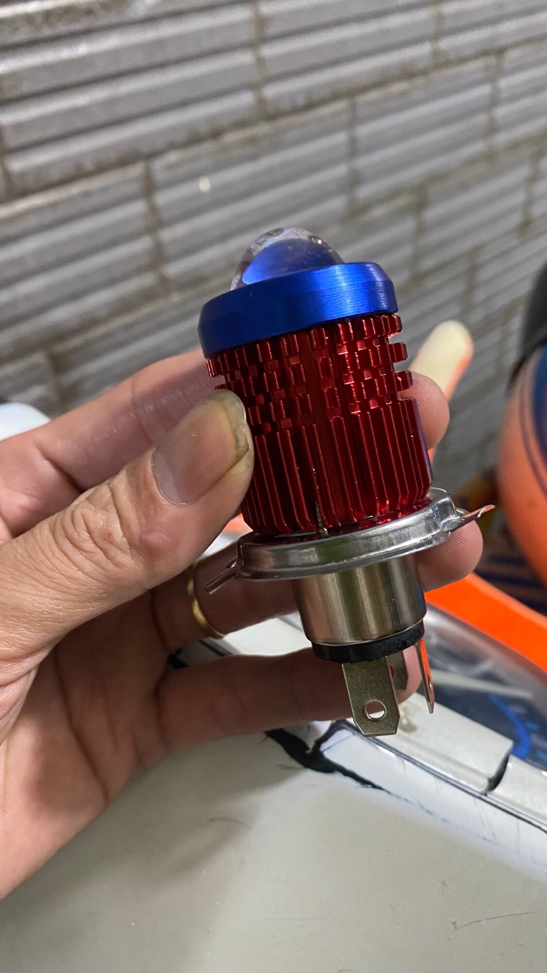 Đèn led h4 bi cầu bma sáng 30w