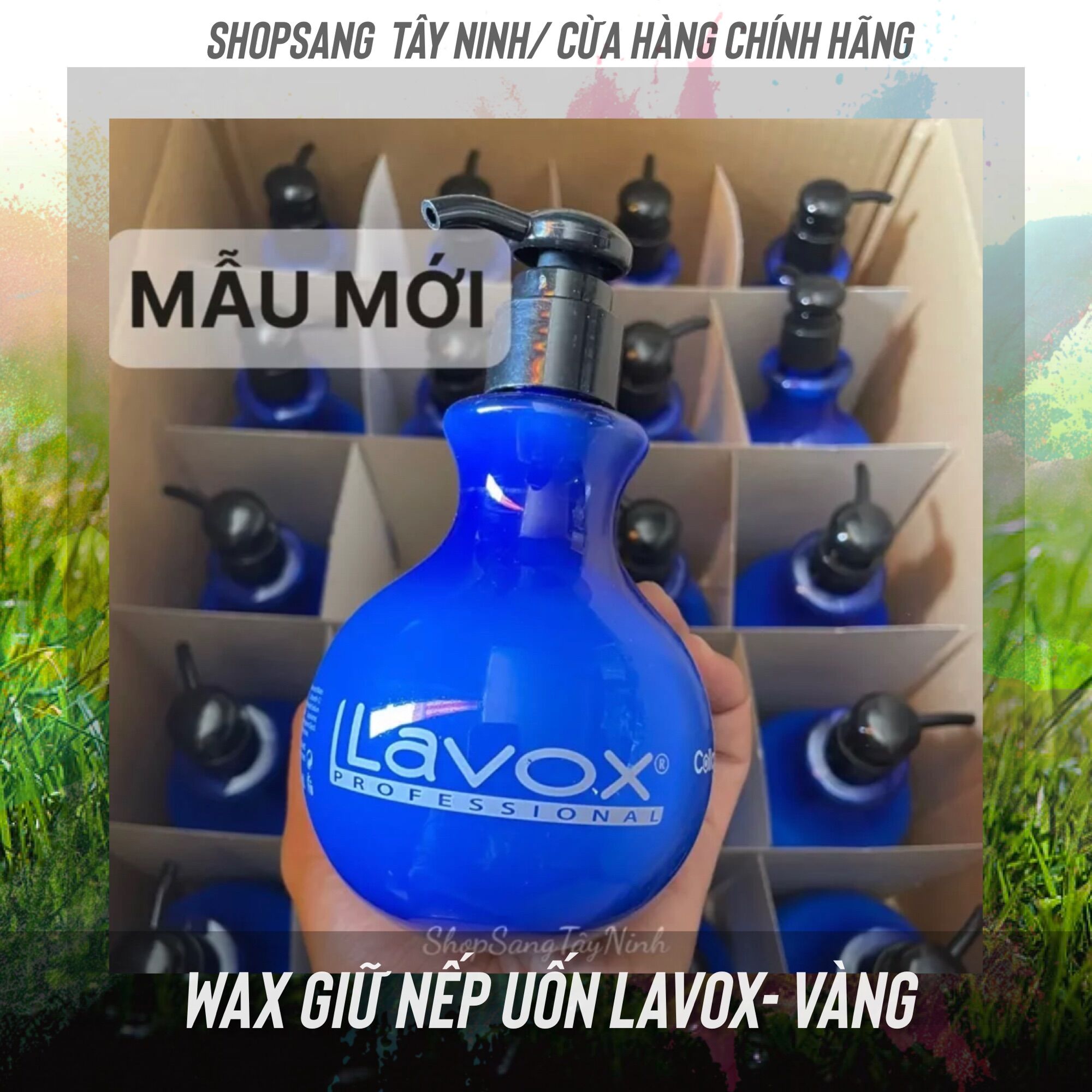Gel giữ nếp tóc uốn wax lavox