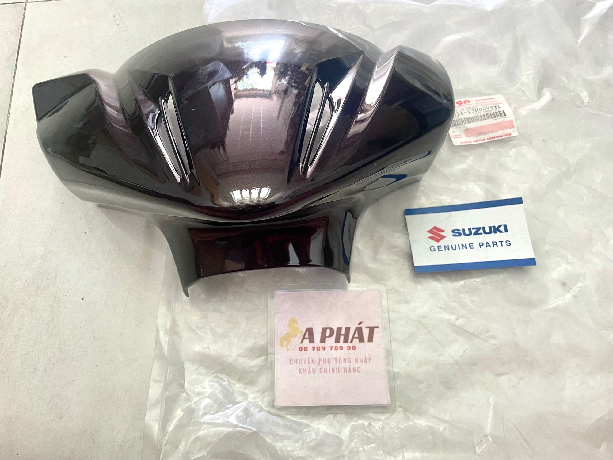 Ốp đầu xe suzuki hayate