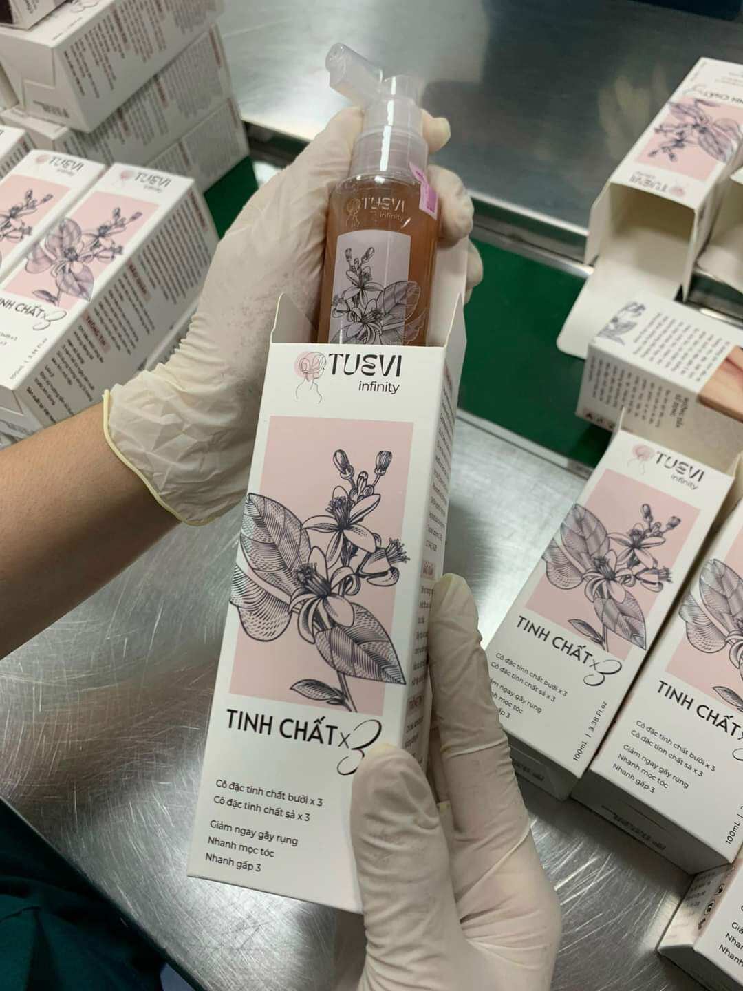 xịt kích tóc tuệ vi X3 mẩu mới