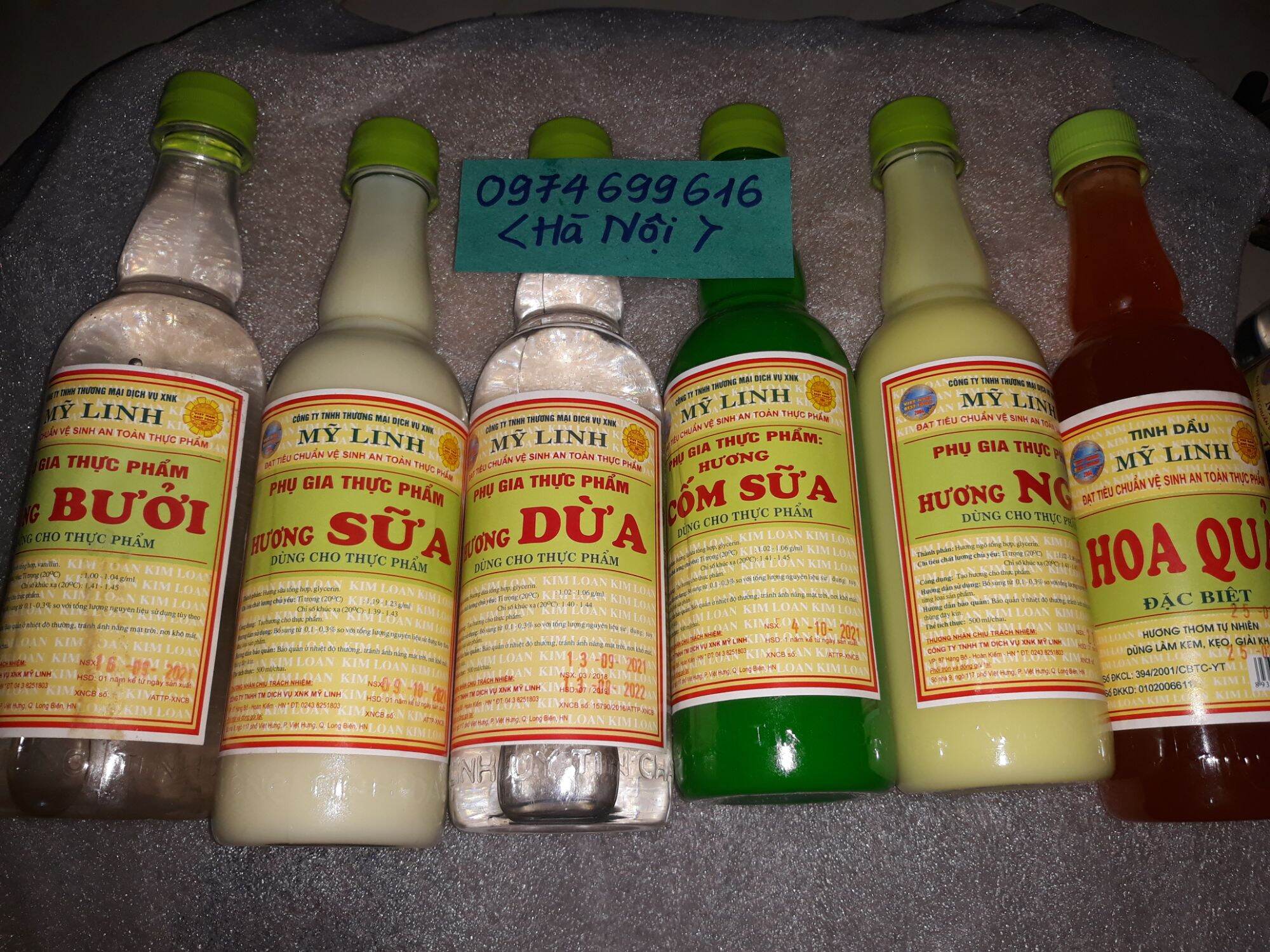 Hương khoai môn chai 500ml