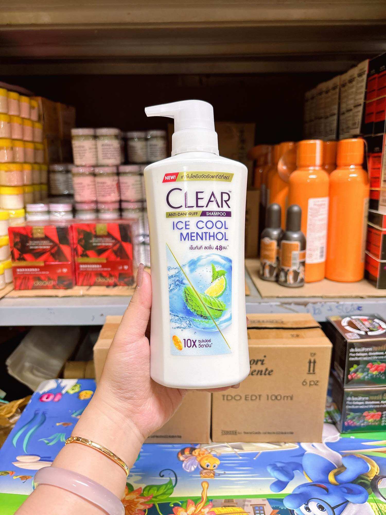 Dầu gội Clear Thái Lan các loại 400ml
