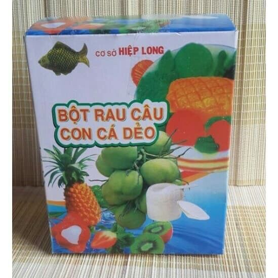 Hộp rau câu con cá dẻo Hiệp Long 12 gói/hộp