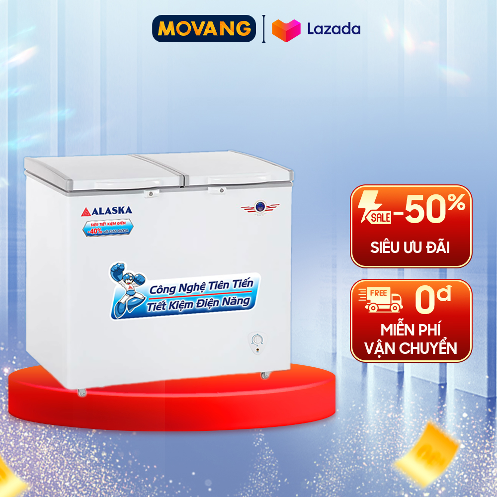 - bcd 3568n tủ đông/mát alaska 350 lít bcd-3568n - dung tích 350 lít - công suất 120 w