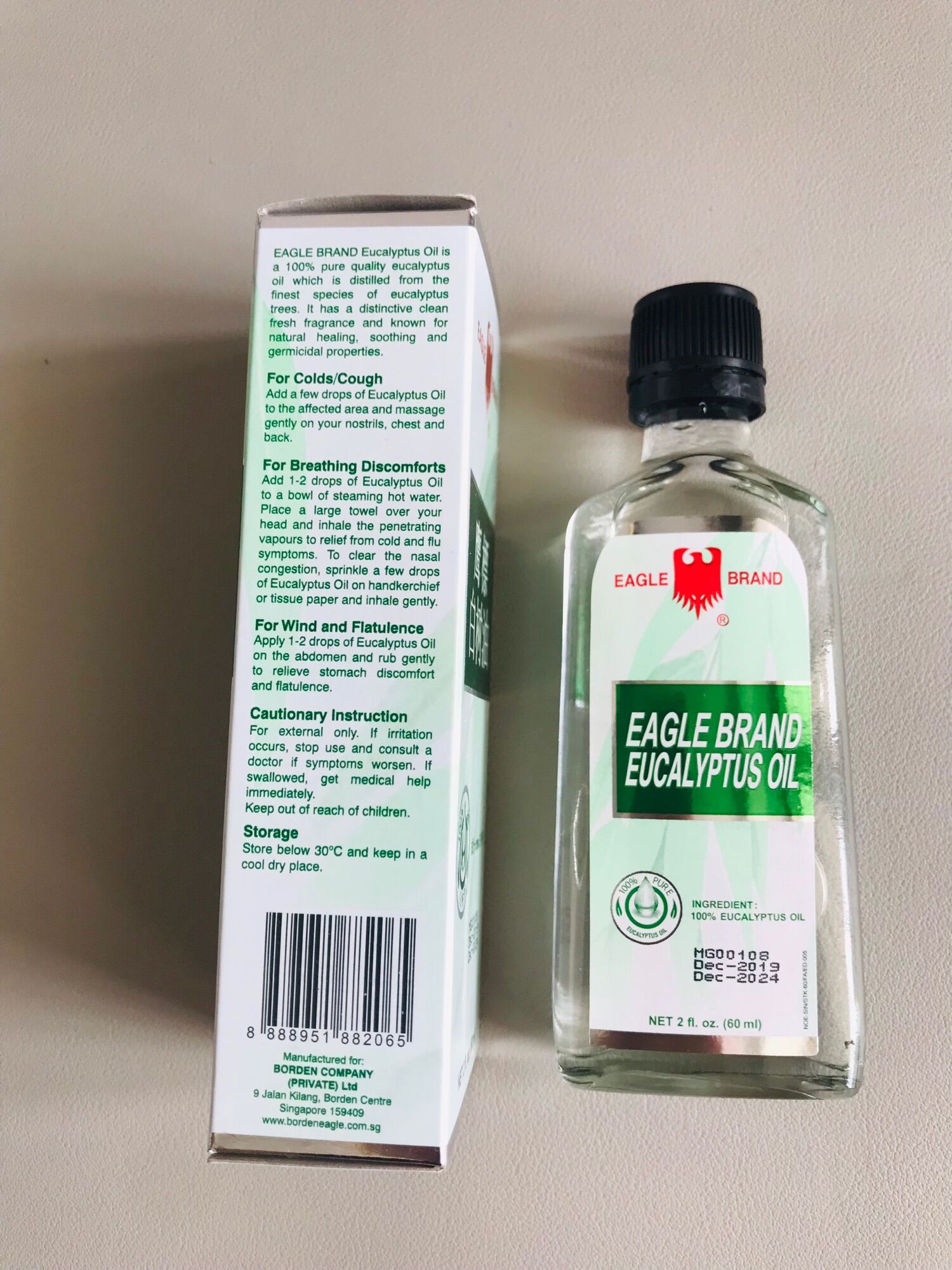 Dầu khuynh diệp Eucalyptus Oil - Eagle Brand