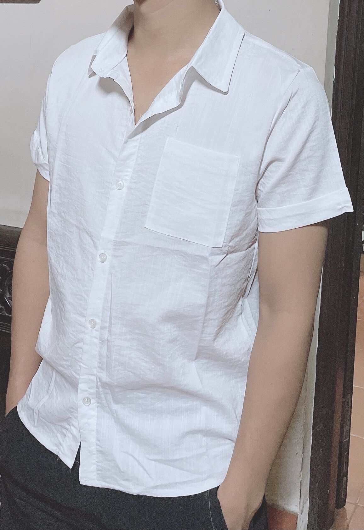 Áo sơ mi đũi hot 2021