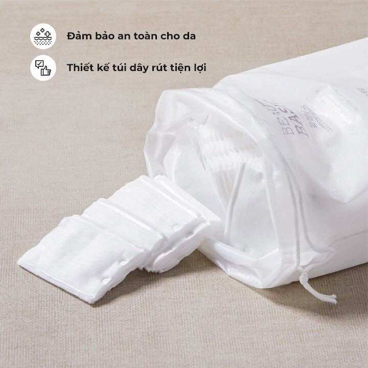 BÔNG TẨY TRANG EMART 222 MIẾNG, Bông Miniso