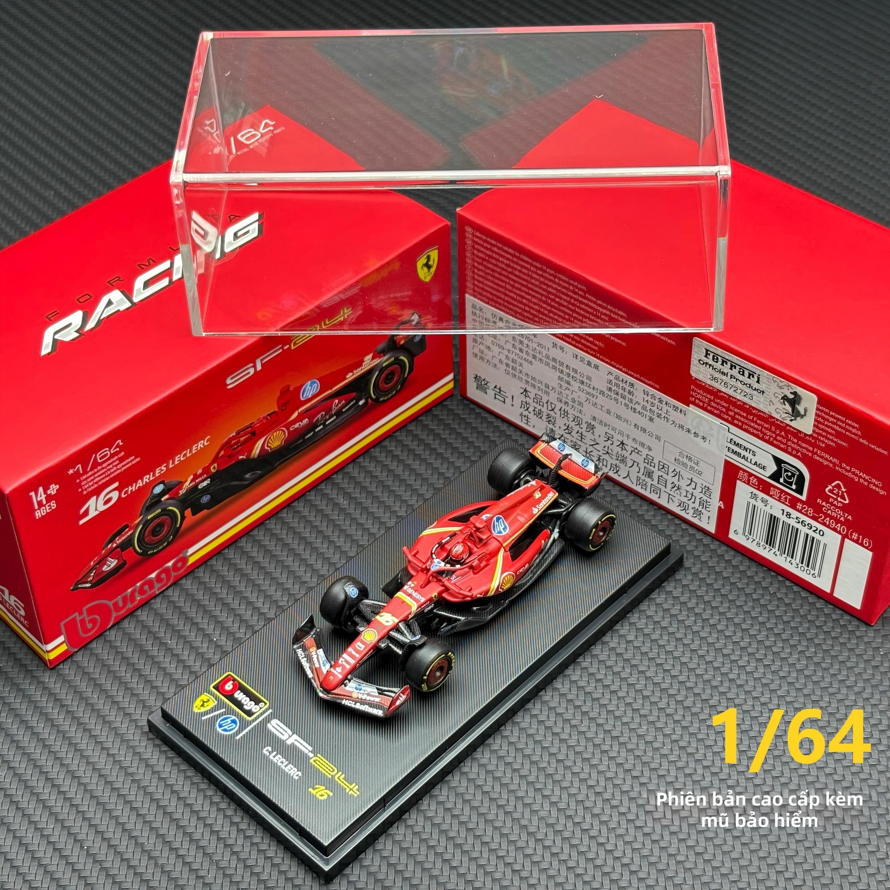 Bburago | Mô Hình Hợp Kim Công Thức 1 Tỷ Lệ 1:64