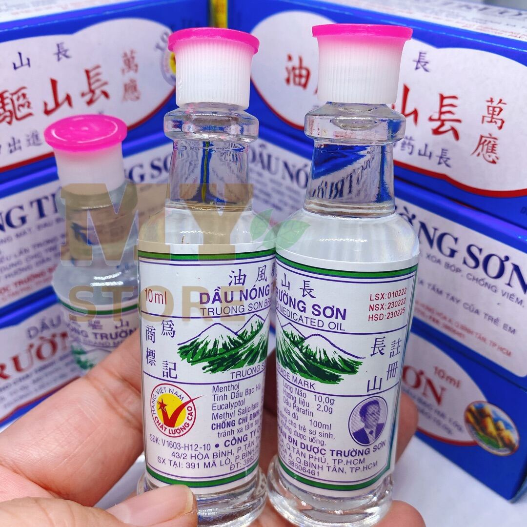 (Chính Hãng) Dầu Nóng Trường Sơn 10ml