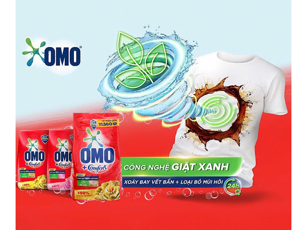 Bột Giặt OMO Comfort 5,1kg
