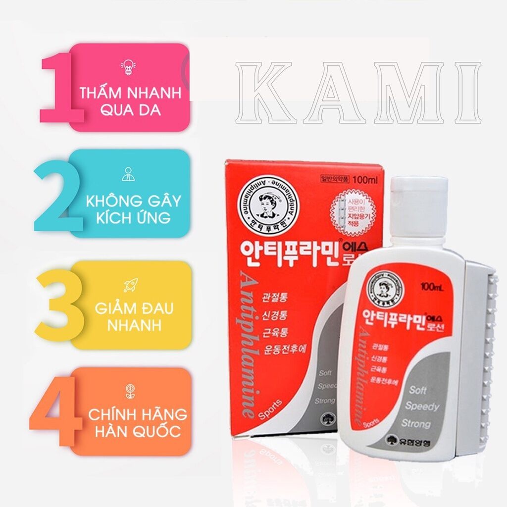 (Chính Hãng HÀN QUỐC) KEM BÔI KHÔNG CÒN ĐAU NHỨC MỎI TÊ BÌ CỔ TAY CHỈ SAU 2 PHÚT HẾT ĐAU NHỨC XƯƠNG KHỚP  lọ dầu có thiết kế tặng kèm con lăn massa 100g