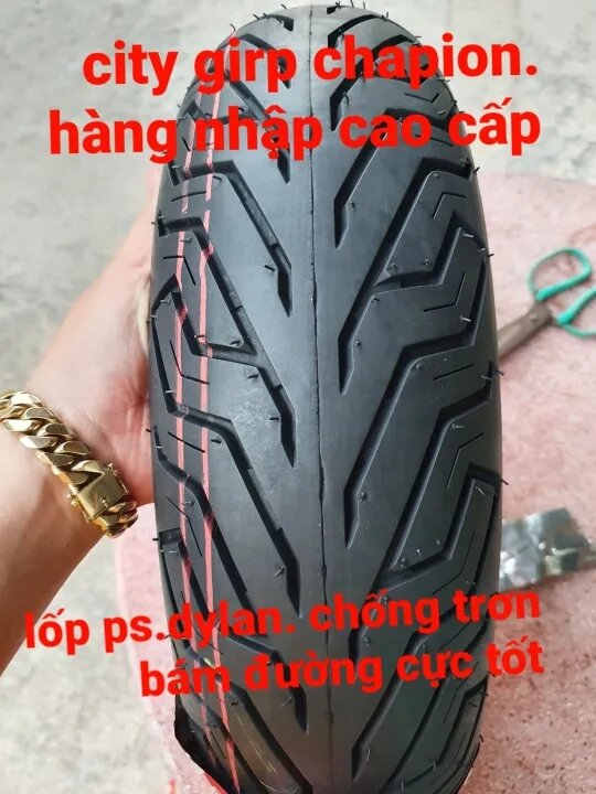 Lốp vỏ xe máy .ps . dylan.....130/70-13. new 100%. hàng nhập cao cấp. chống trơn . bám đường tốt