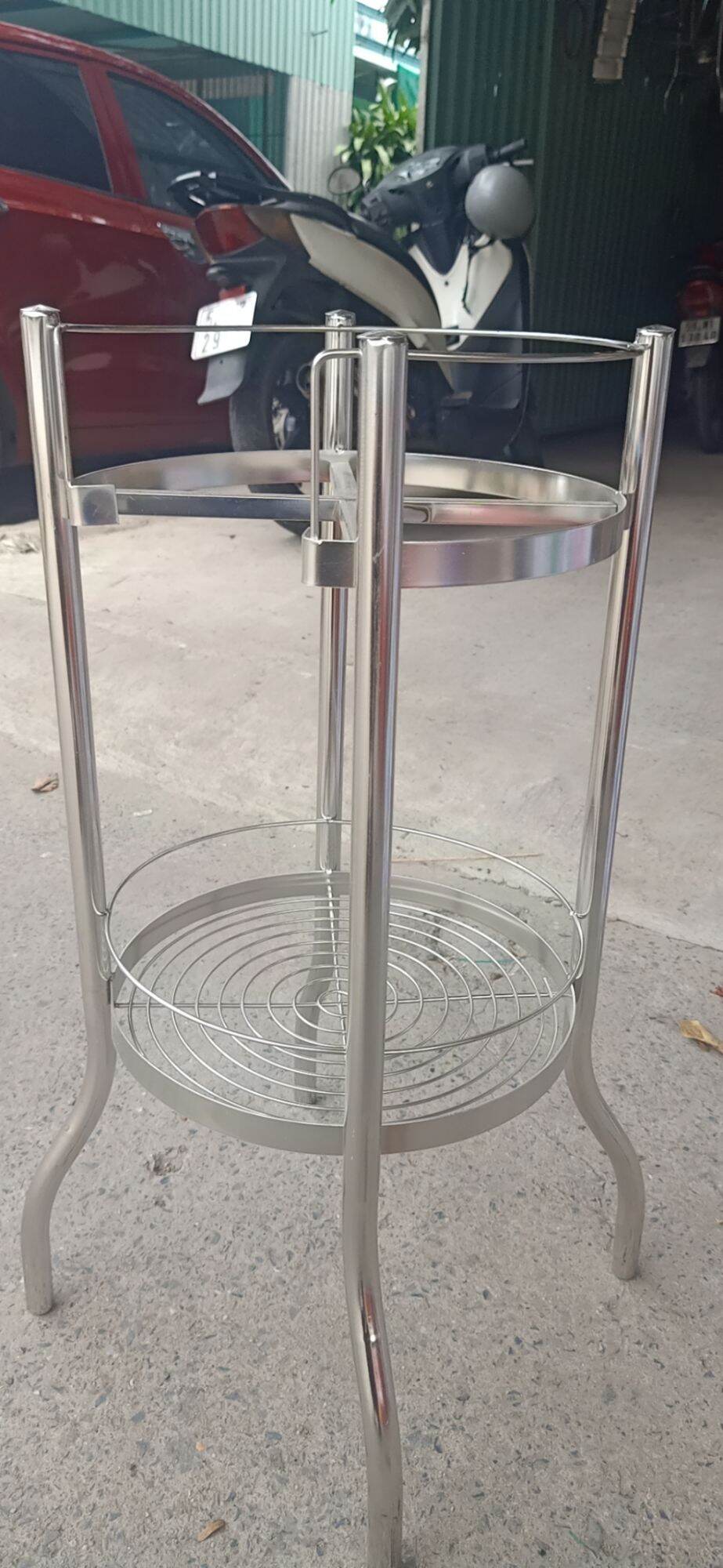 CHÂN BÌNH NƯỚC INOX 304 CHỐNG GỈ SÉT