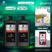 Combo 2 Dầu gội cao cấp Romano Vip sang trọng cuốn hút mạnh mẽ bí ẩn 650g