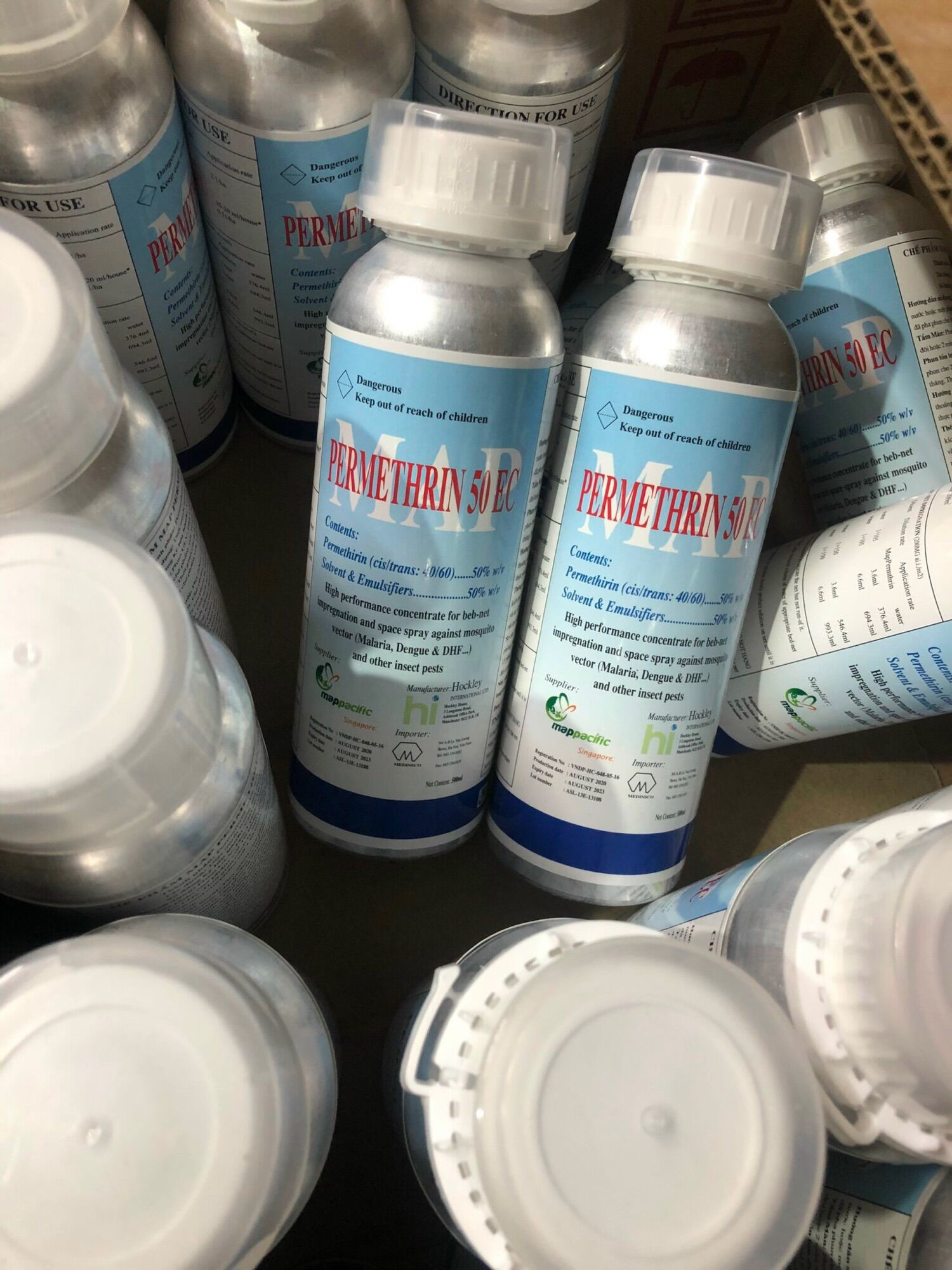 Thuốc diệt muỗi, côn trùng- Map Nhôm chai 500ml