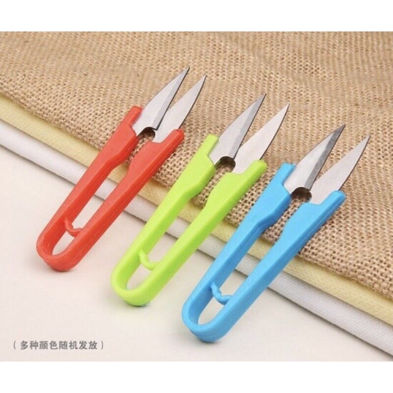 Kéo bấm chỉ, cắt chỉ cán nhựa
